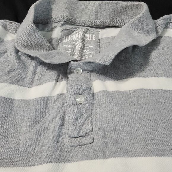 Aeropostale Authentic Fit Mens Polo Multicolor Size XXL 100% Cotton Short Sleeve - Picture 9 of 12